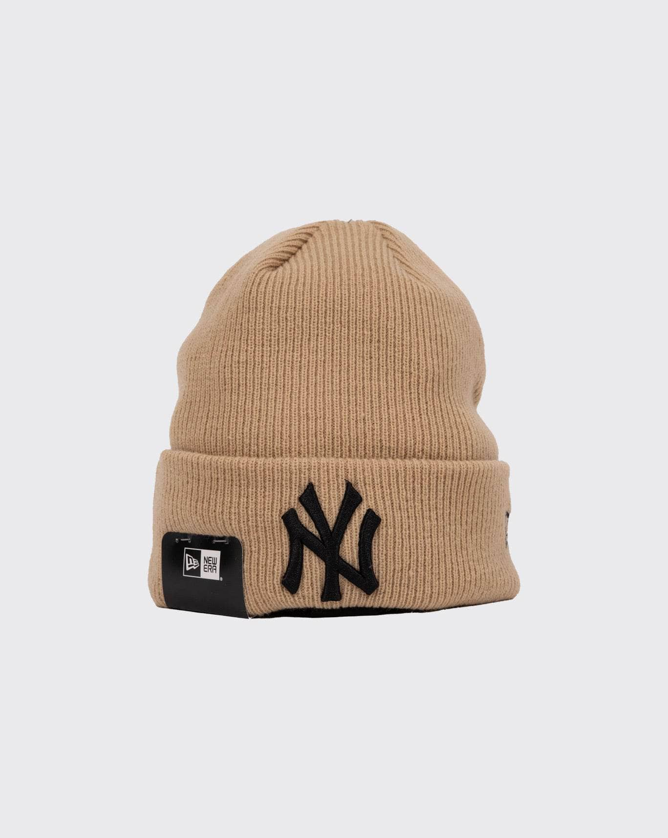 Camel/Black New York New York Yankees Knit Thin new era beanie