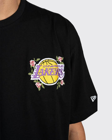 New Era Oversized Los Angeles Lakers Rose Tee new era Shirt