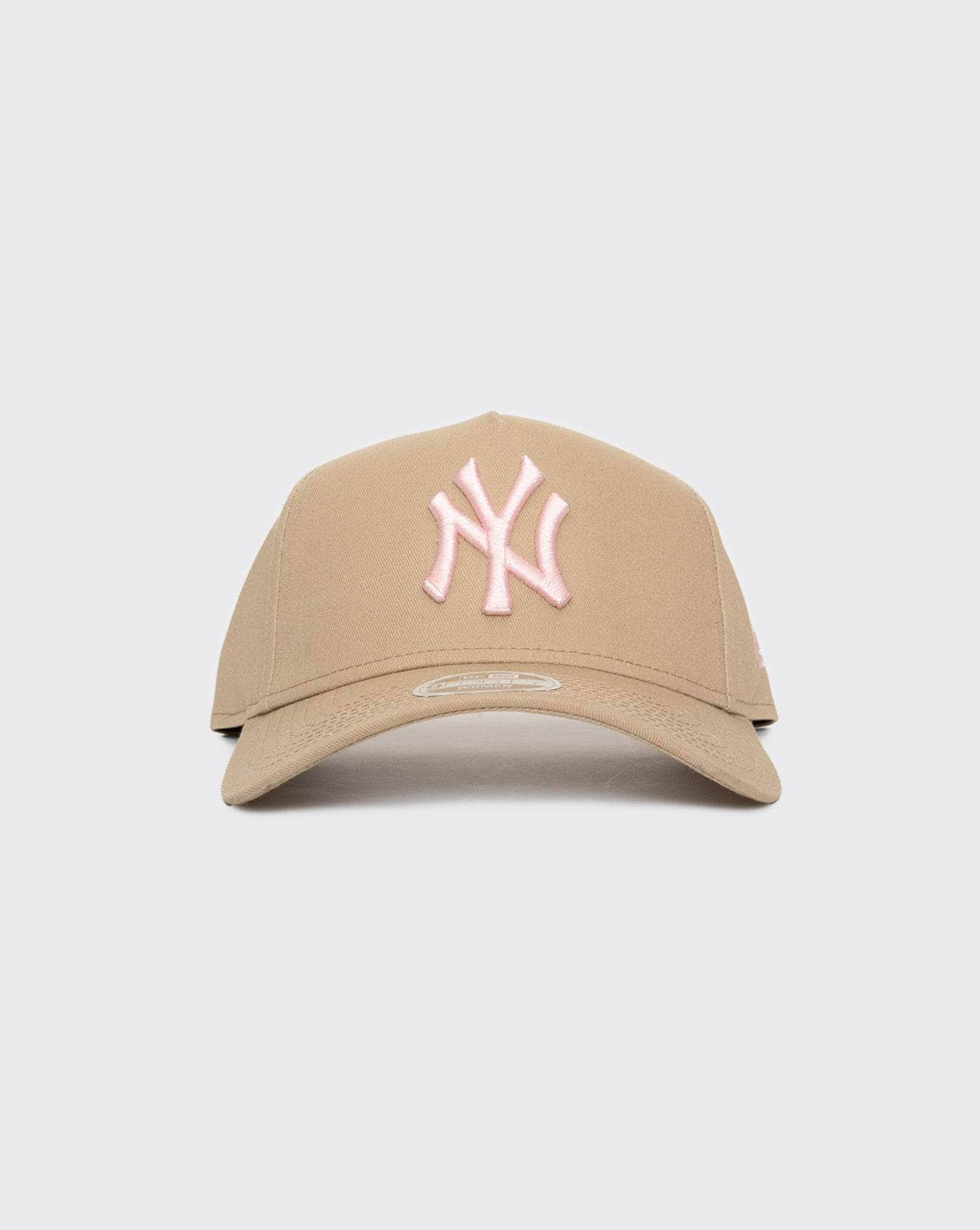 Camel/Pink New Era Women’s 940 A-Frame CS New York Yankees new era cap