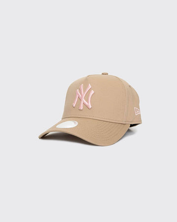 Camel/Pink New Era Women’s 940 A-Frame CS New York Yankees new era cap