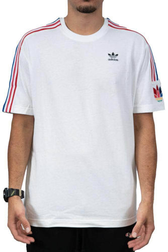 adidas 3d trefoil stripes tee adidas Shirt