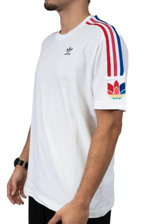 adidas 3d trefoil stripes tee adidas Shirt