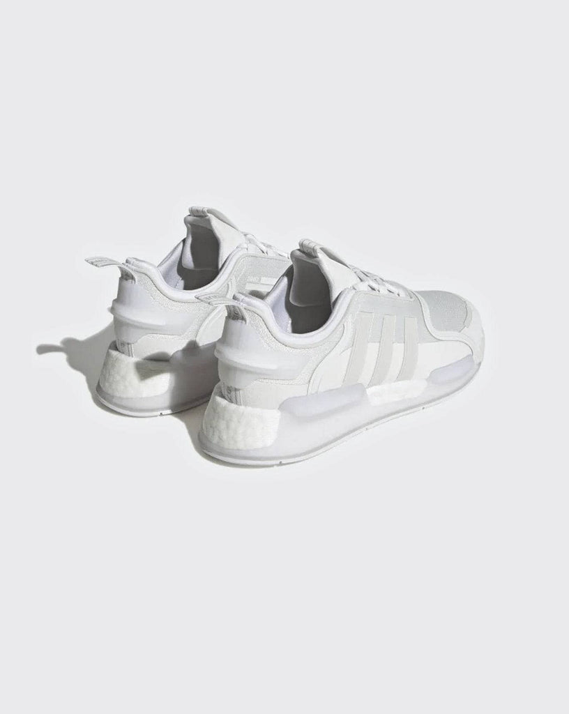 White and gray store nmd