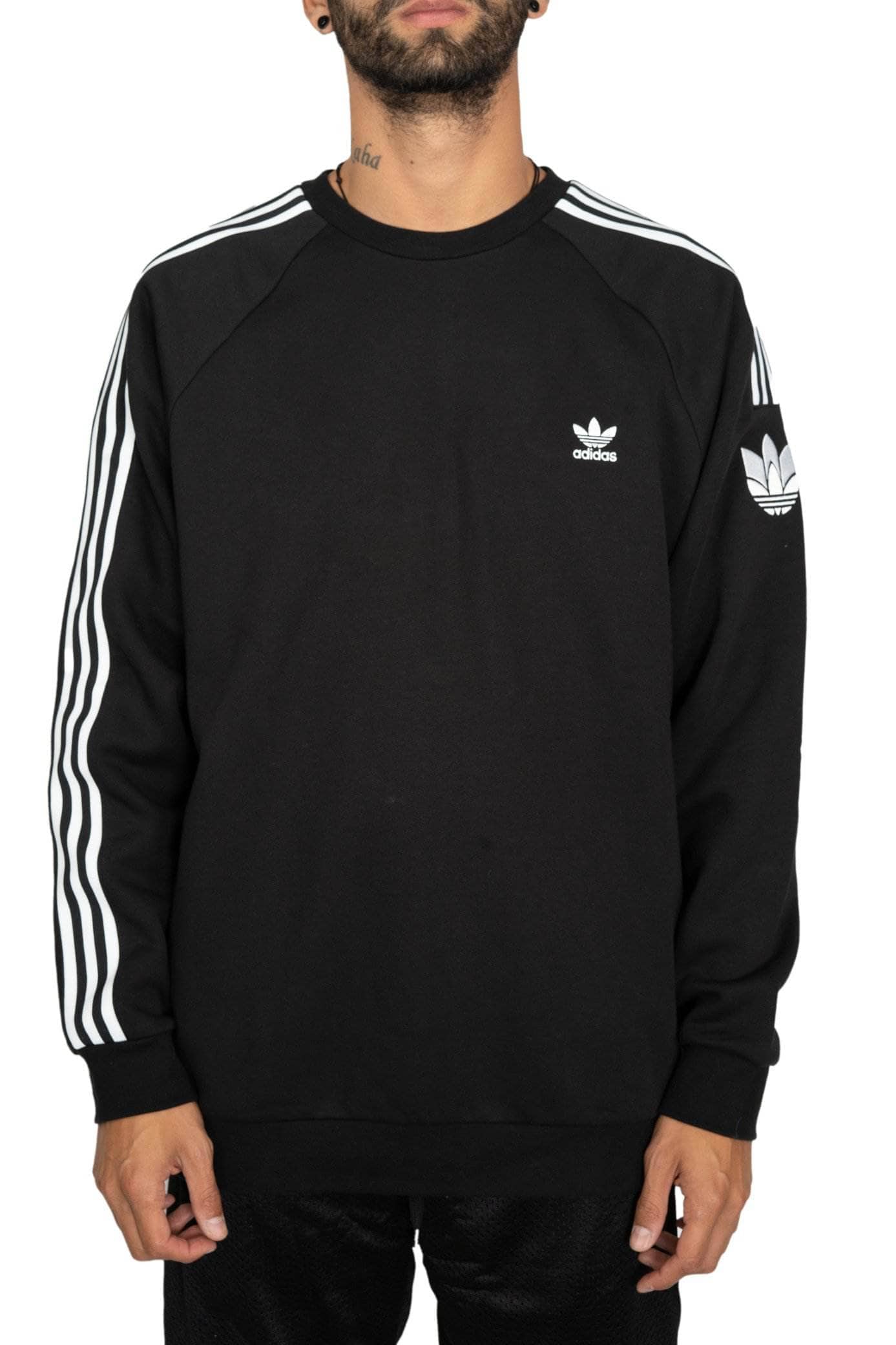 adidas adi colour 3d trefoil adidas crewneck