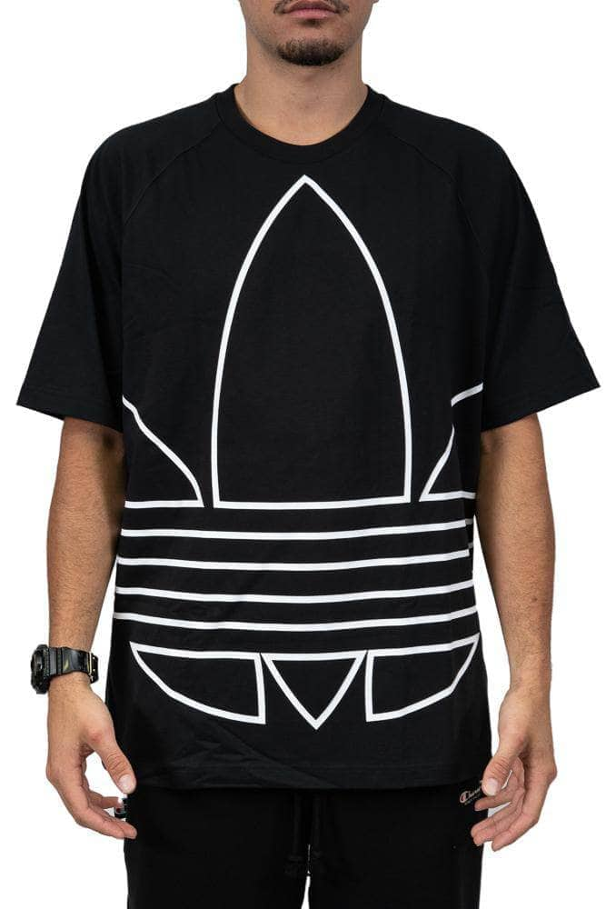 adidas big trefoil outline tee adidas Shirt