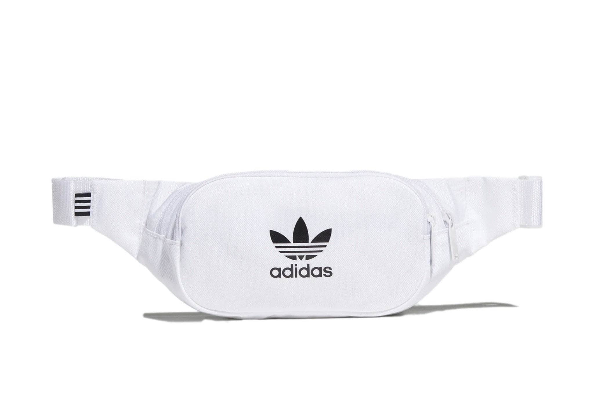 white/black adidas essential cross body bag adidas 4064036110986 bag