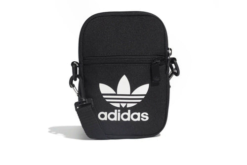 BLACK adidas trefoil festival bag adidas 4061619010671 bag