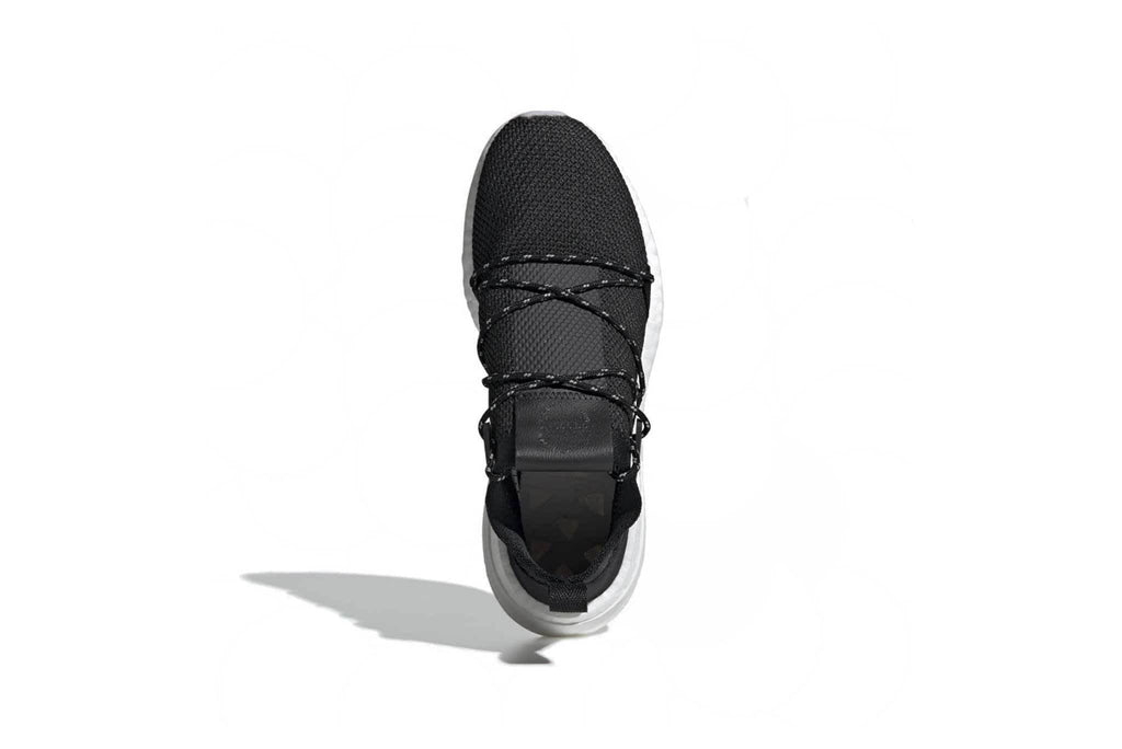 adidas originals black and white arkyn trainers
