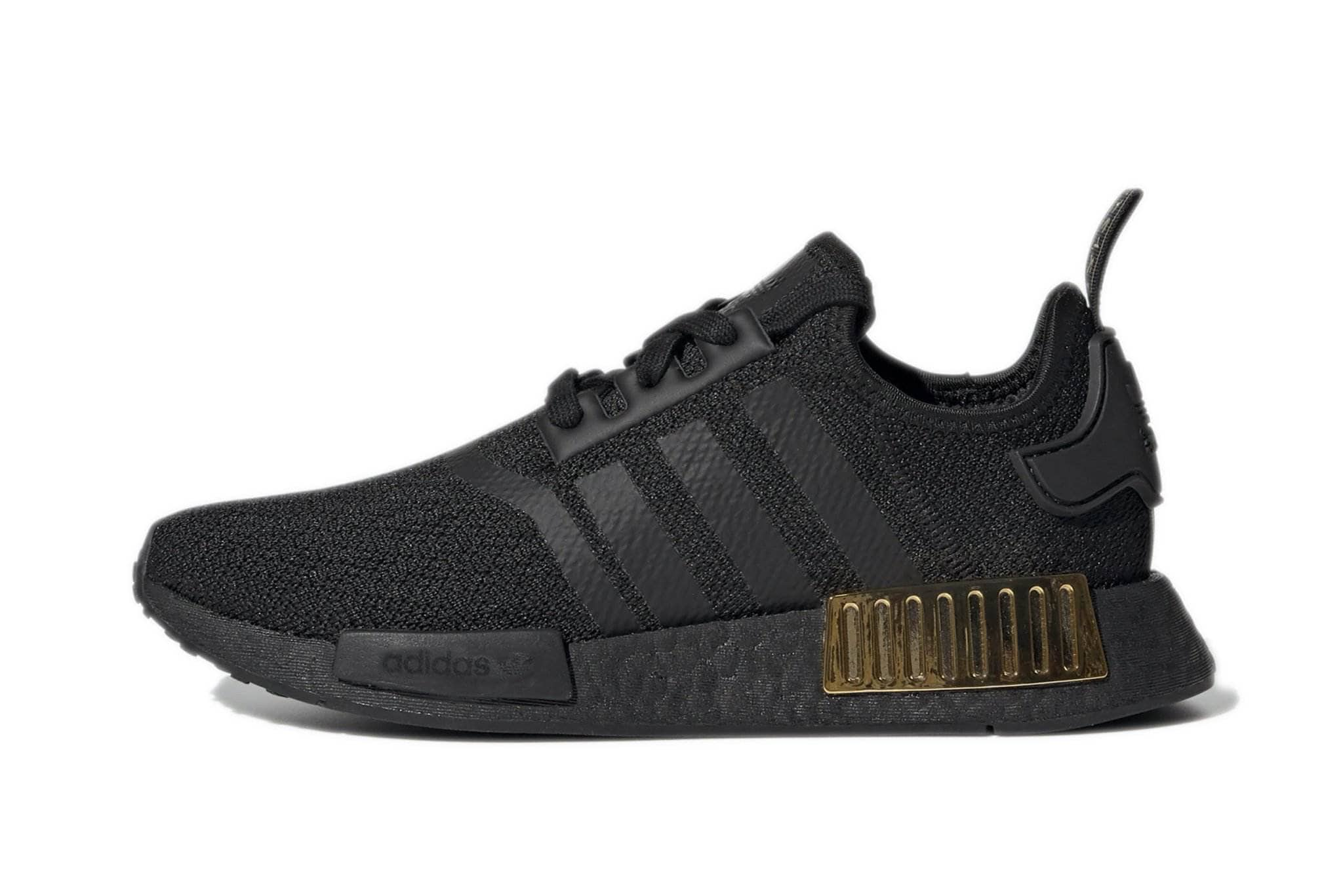 All black best sale nmds women's