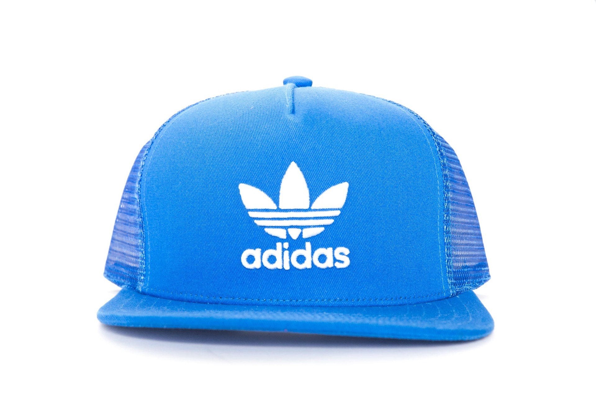 blue / OS adidas trefoil trucker cap adidas 4057289648269 cap