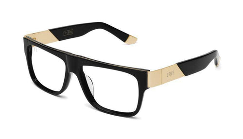 Black And 24k Gold / Standard 9five 22 reader 24k gold sunglasses 9five glasses