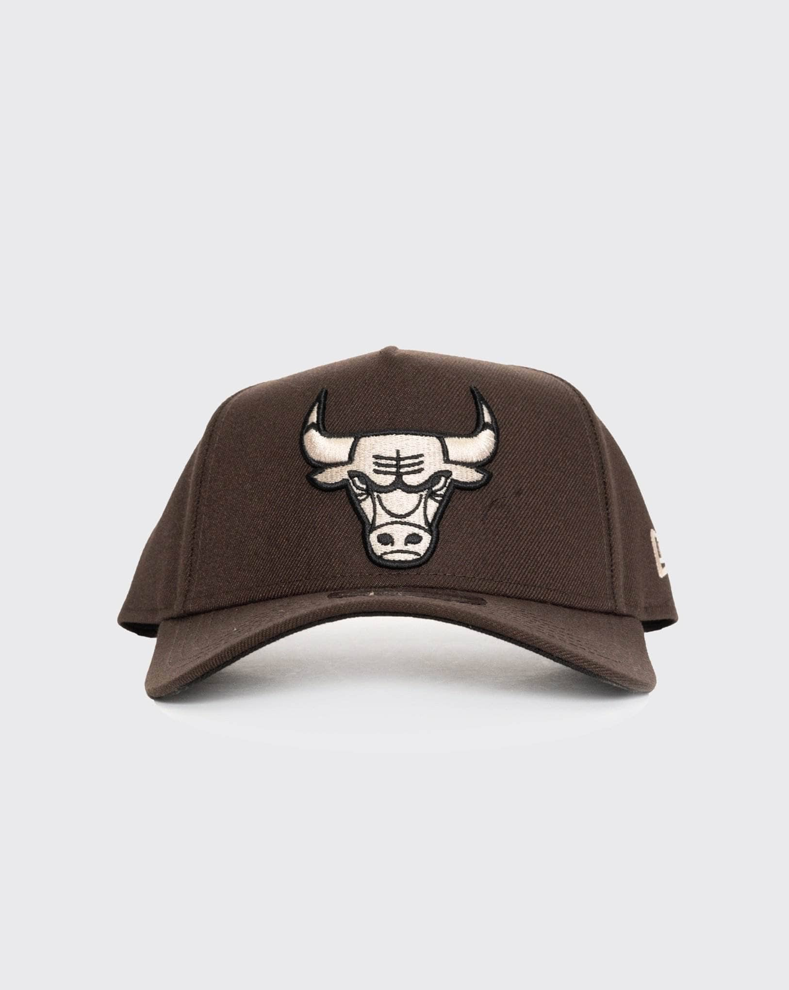 Brown/Stone/Black New Era 940 A-Frame Chicago Bulls 12865524 new era cap