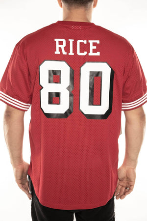 mitchell and ness 49ers rice 80 crew mitchell and ness jersey