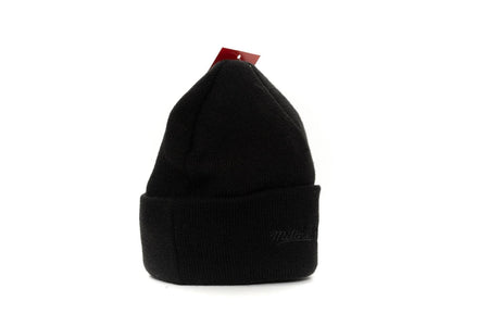 black mitchell and ness  BULLS shallow cuff knit beanie mitchell and ness 195563198070 beanie