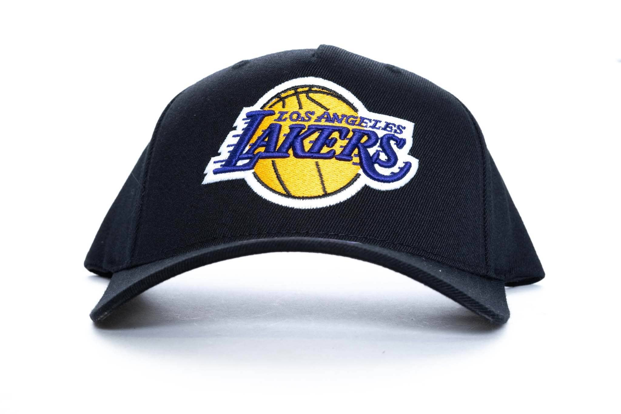 team colour mitchell and ness LA lakers logo 110 snapback mitchell and ness 5056161644732 cap