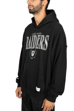 mitchell and ness NFL snap pass hood oakland raiders mitchell and ness hoody