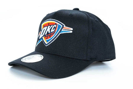 black/team colour mitchell and ness OKC thunder logo 110 snapback mitchell and ness 5056161644756 cap