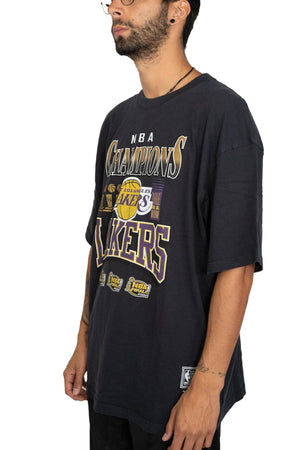 mitchell and ness vintage WC los angeles lakers Tee mitchell and ness Shirt