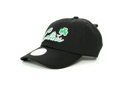 BLACK mitchell and ness boston celtics buzzer dad hat mitchell and ness cap