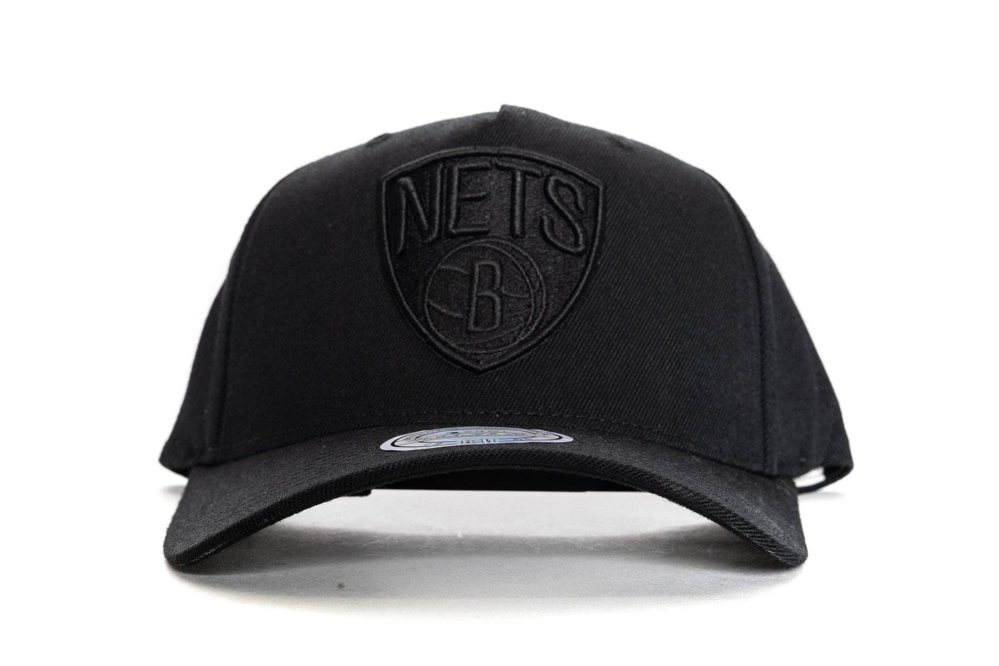 ALL BLACK mitchell and ness brooklyn nets 110 snapback mitchell and ness cap