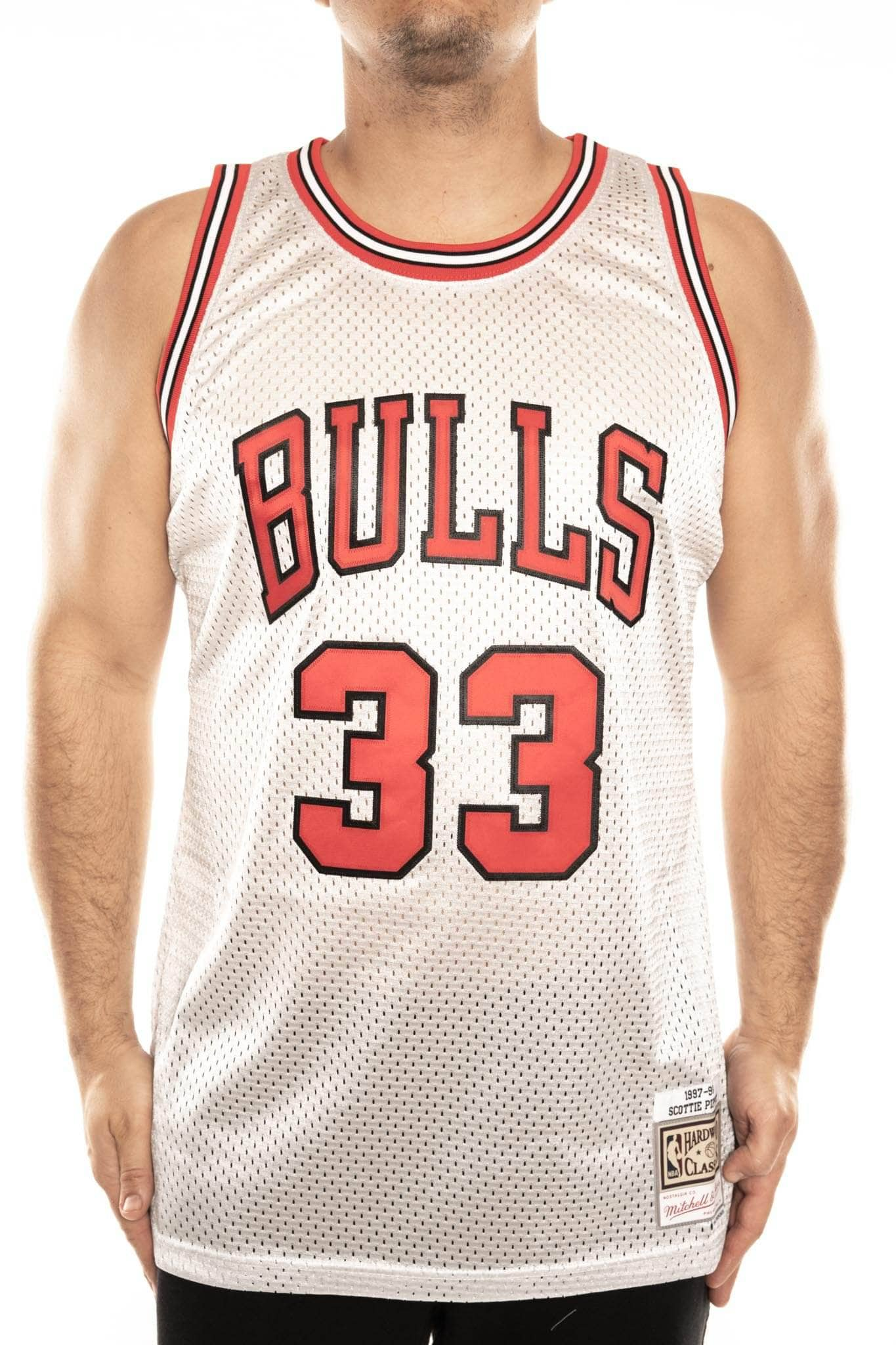 mitchell and ness bulls pippen 33 97-98 platinum swingman jersey mitchell and ness jersey