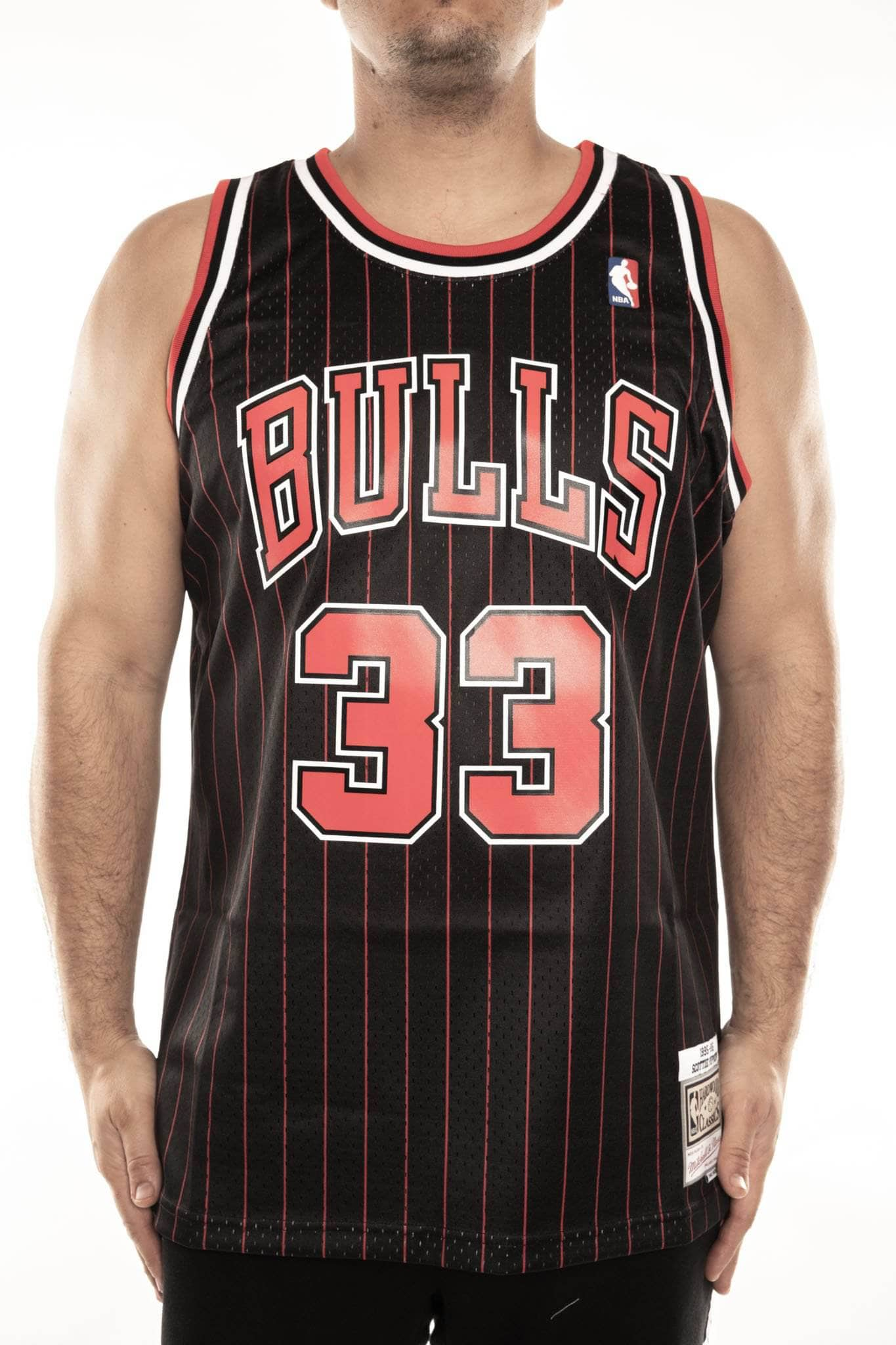 mitchell and ness bulls pippen 33 alt 95-96 swingman jersey mitchell and ness jersey