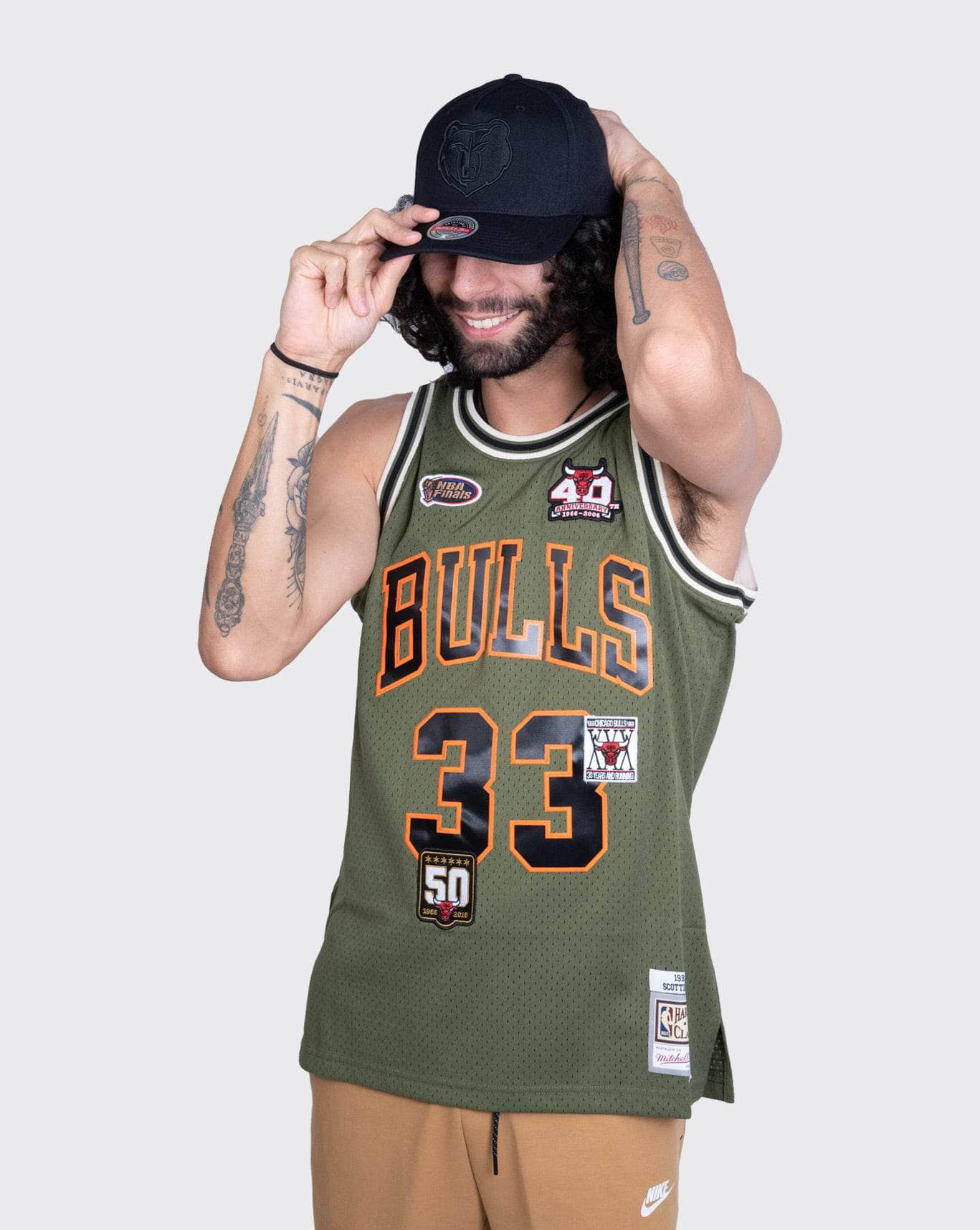 Mitchell & Ness Bulls Pippen Flight Swing Jersey mitchell & ness tank