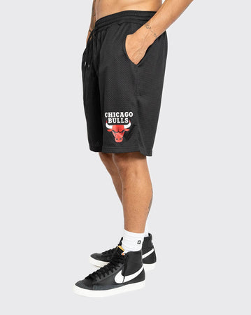 Mitchell & Ness Bulls Team Logo Mesh Short mitchell and ness Short