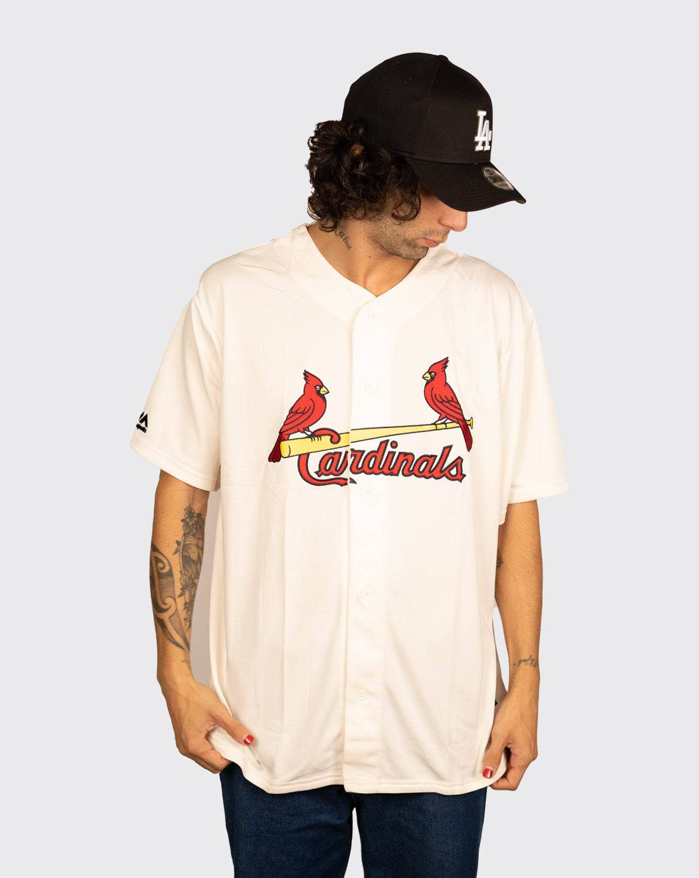 Mitchell & Ness Cardinals Wordmark Replica Jersey mitchell & ness Shirt