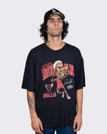 Mitchell & Ness Caricature Bulls Tee mitchell & ness Shirt