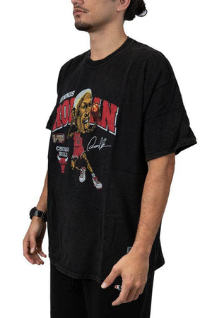 mitchell and ness chicago bulls dennis rodman sig tee mitchell and ness Shirt