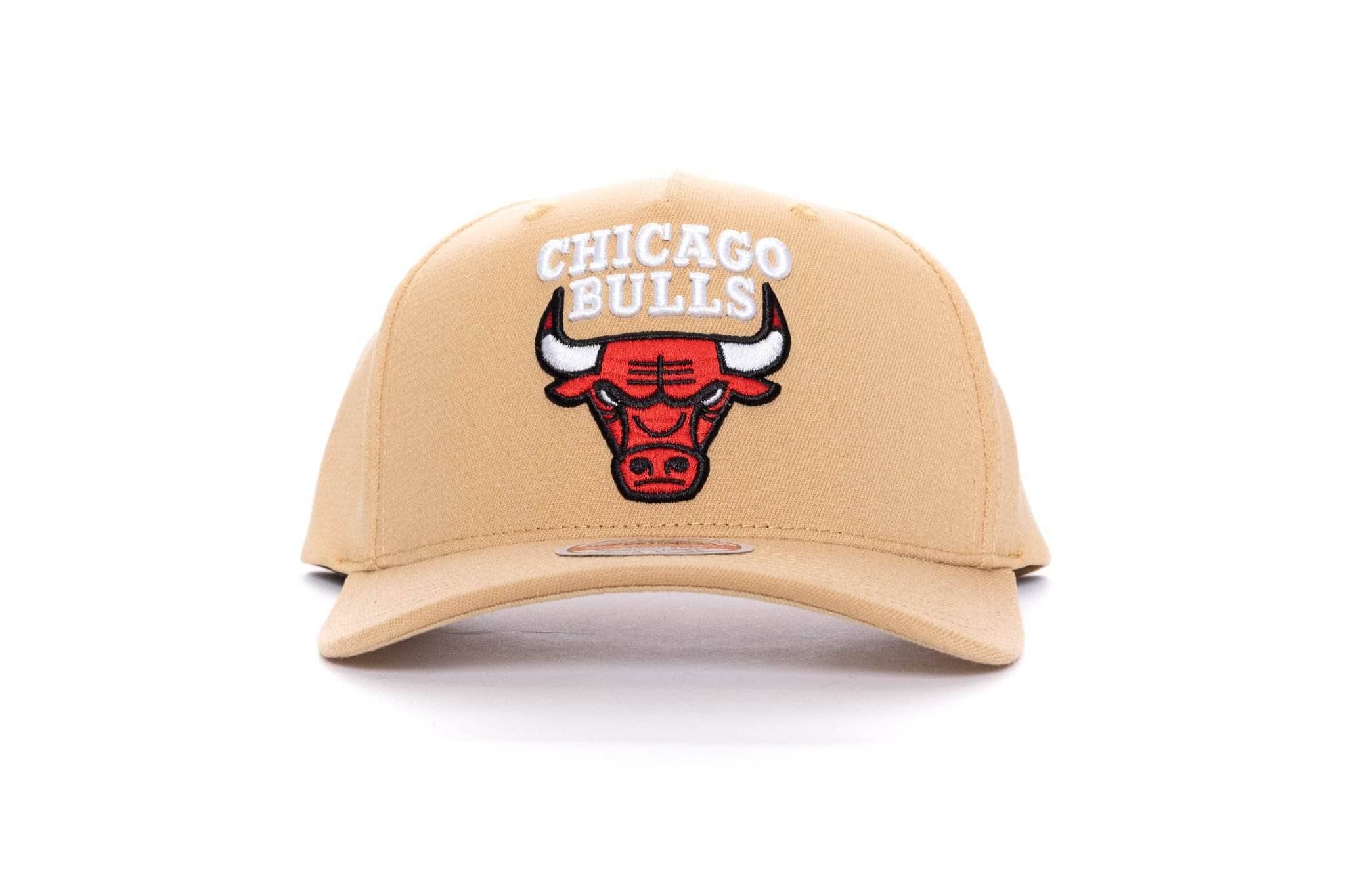 khaki mitchell and ness chicago bulls pinch panel mitchell and ness 195563025901 cap