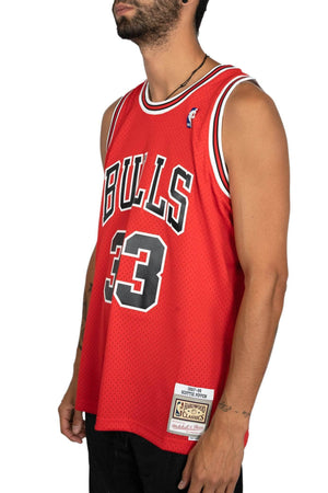 mitchell and ness chicago bulls pippen road 97-98 swingman jersey MNCG18153 mitchell and ness tank