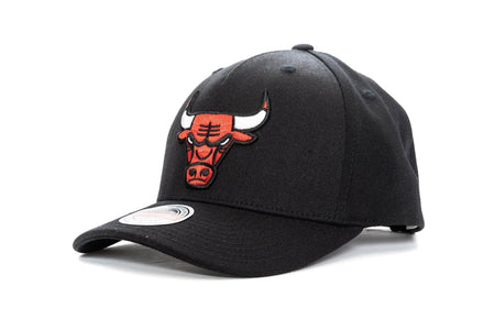 BLACK/TEAM COLOUR mitchell and ness classic red stretch chicago bulls snapback mitchell and ness 195563006665 cap