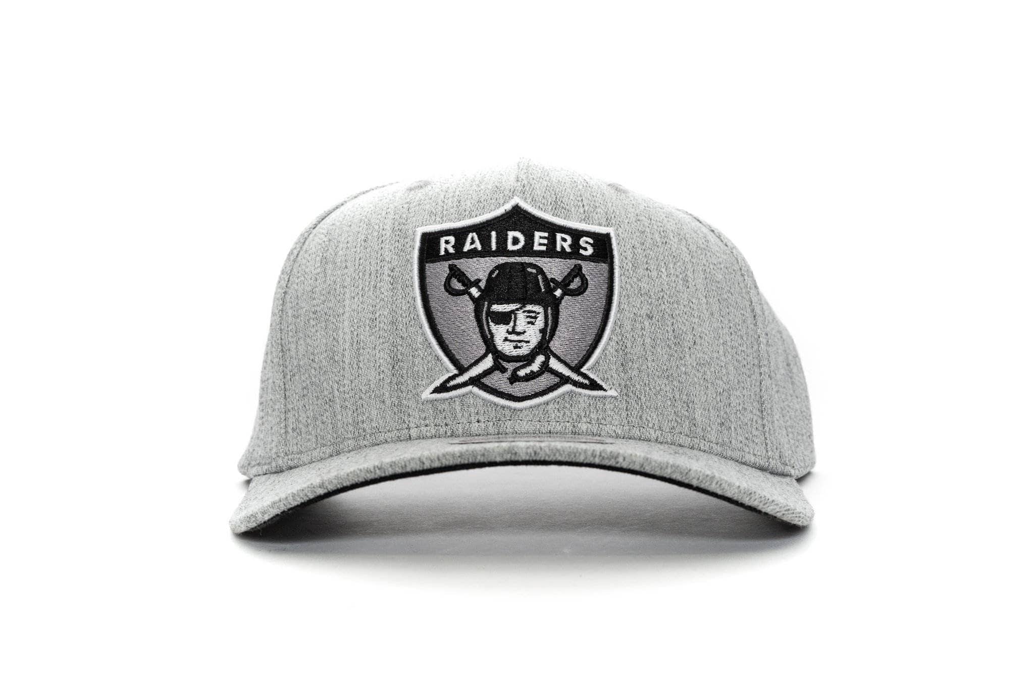 Las Vegas Raiders Mitchell & Ness Youth Throwback Precurve Snapback Hat -  Gray