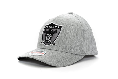 HEAHTER GREY/TEAM HEATHER mitchell and ness classic red stretch las vegas raiders snapback mitchell and ness 195563025666 cap