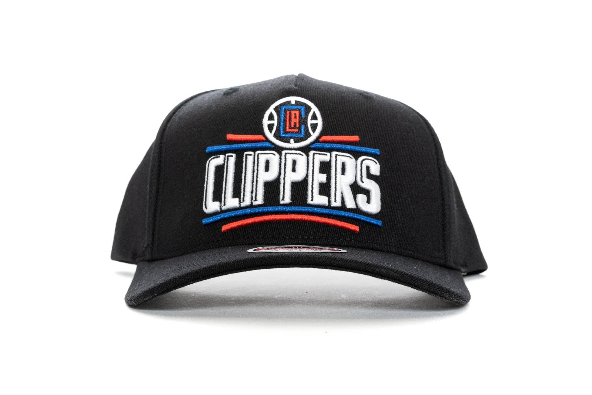 BLACK/TEAM COLOUR mitchell and ness classic red stretch los angeles clippers snapback mitchell and ness 195563006702 cap