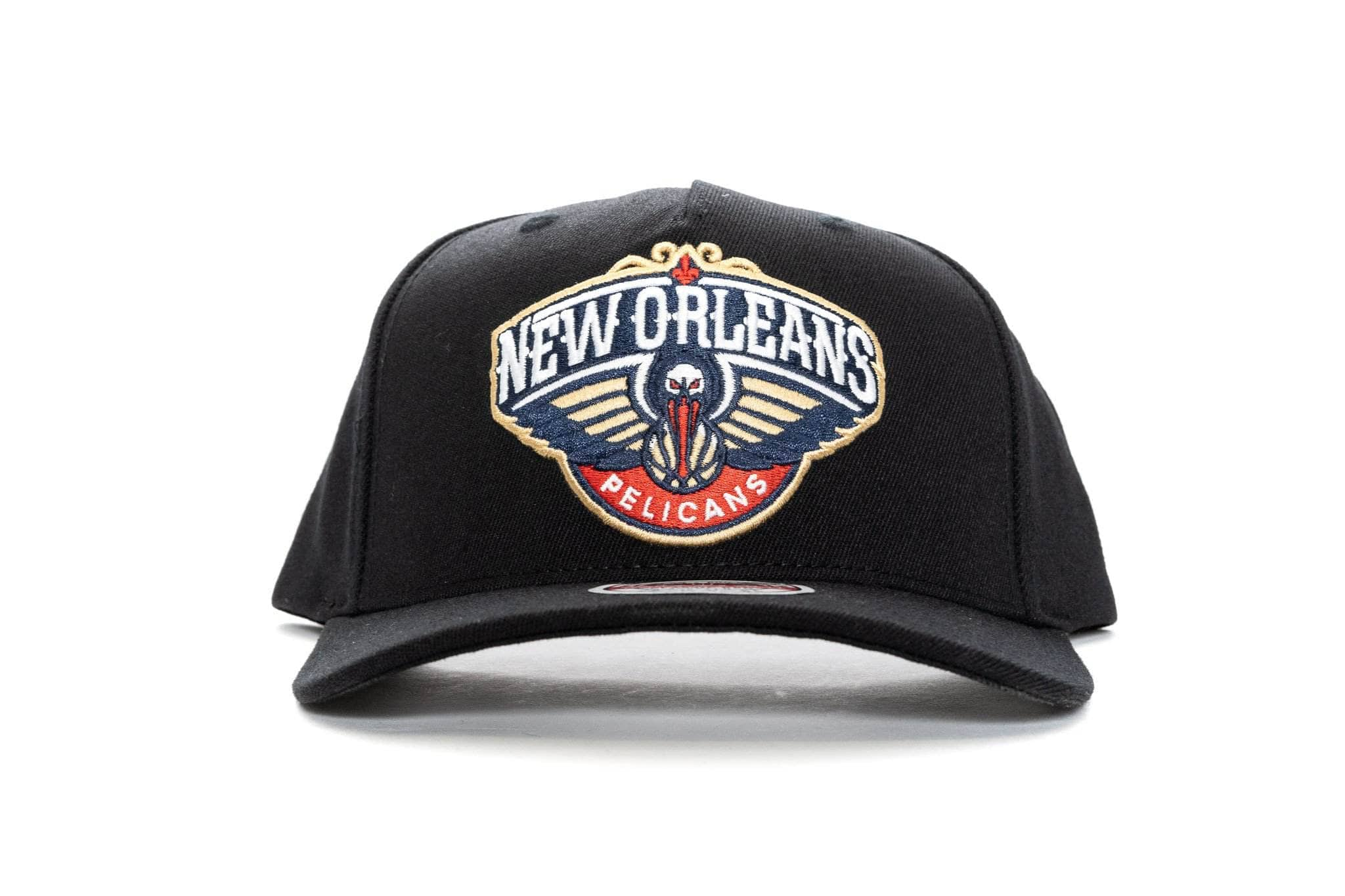 BLACK/TEAM COLOUR mitchell and ness classic red stretch new orleans pelicans snapback mitchell and ness 195563006733 cap