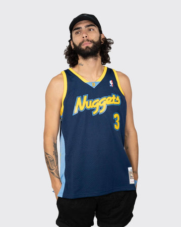 mitchell and ness denver nuggets iverson 06-07 jersey Blue mitchell and ness tank