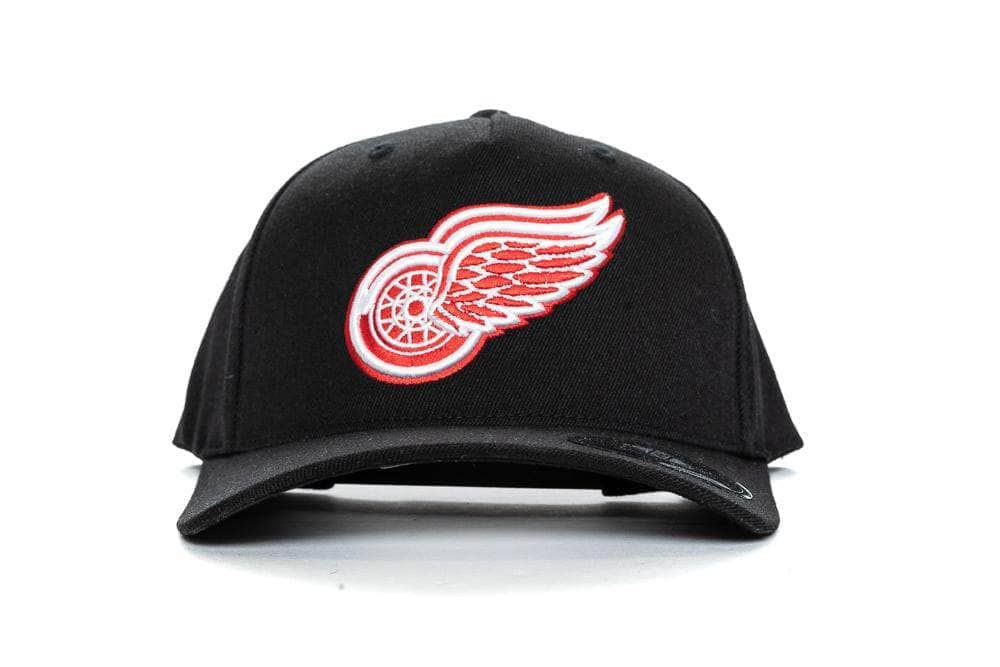 BLACK/FULL COLOUR mitchell and ness detroit red wings 110 pinch panel snapback mitchell and ness 9353380172159 cap