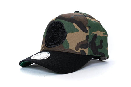 Camo mitchell and ness goldwich pinch panel houston rockets mitchell and ness cap