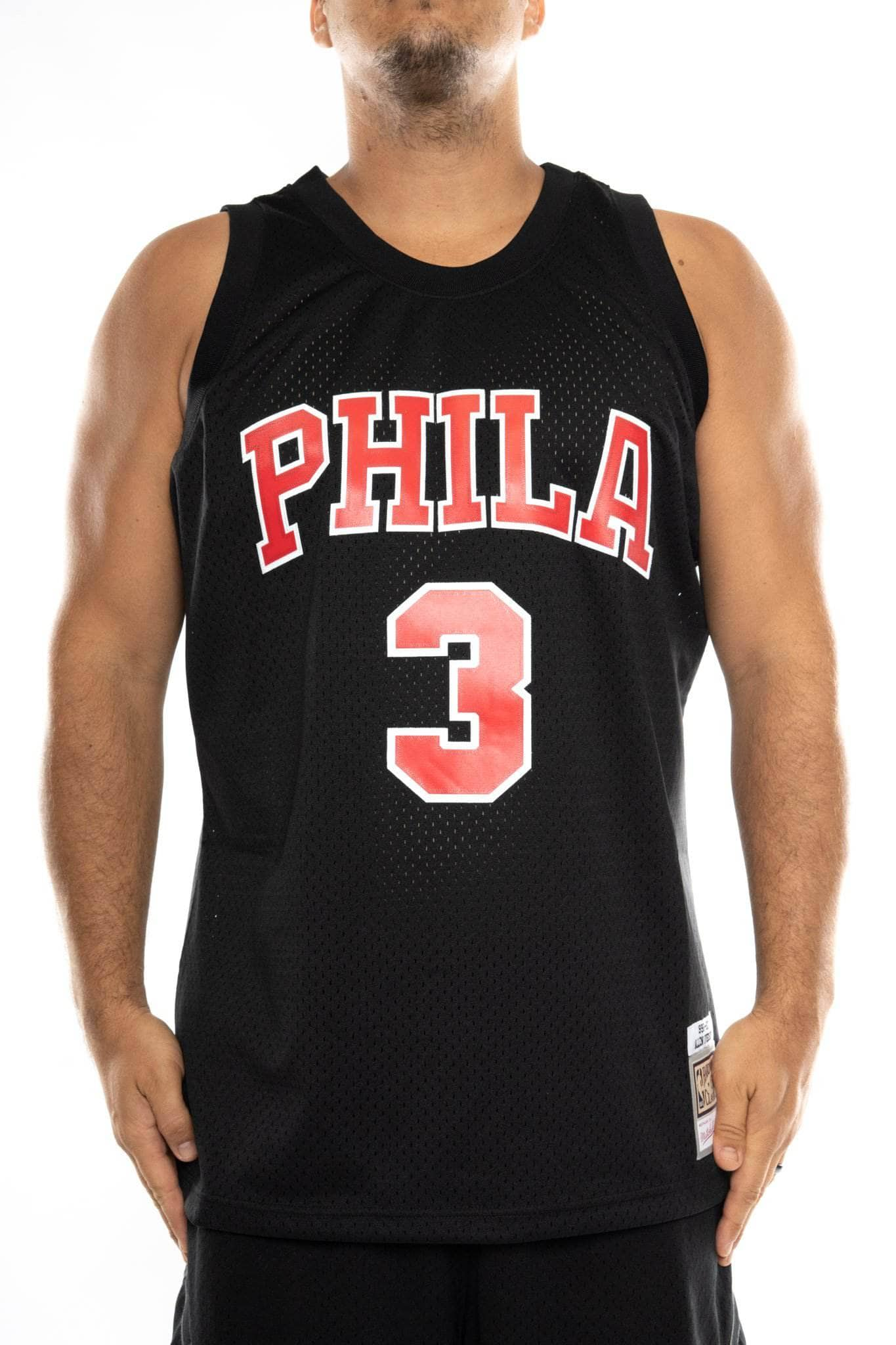 mitchell and ness iverson 76ers 96-97 swingman jersey