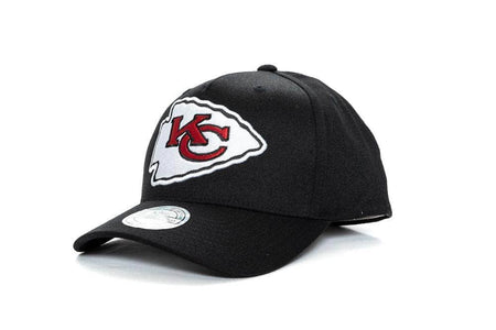 BLACK/BLACK AND COLOUR mitchell and ness kansas city chiefs wide receiver 110 pinch panel snapback mitchell and ness 194582641307 cap