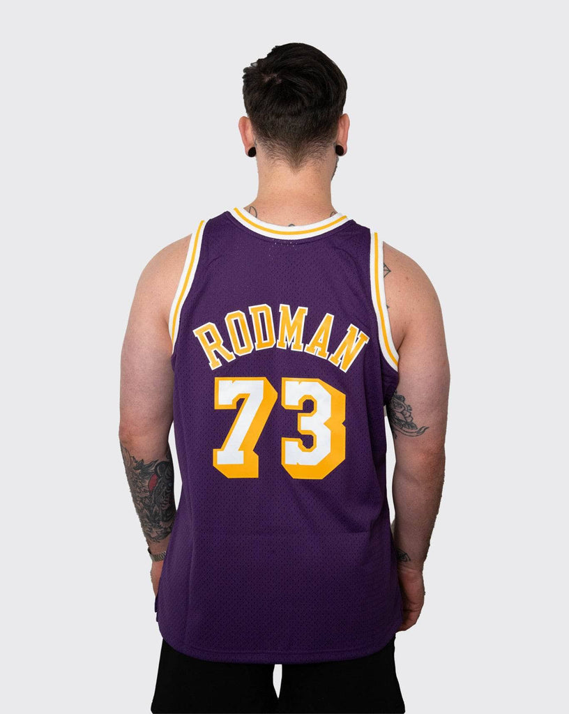 1998 Dennis Rodman Los Angeles Lakers Authentic Nike NBA Jersey