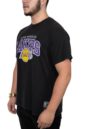 mitchell and ness los angeles lakers vintage arch tee mitchell and ness Shirt