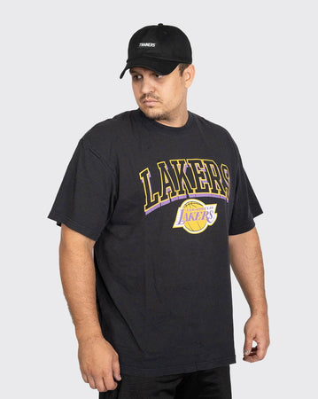 mitchell and ness los angeles lakers vintage keyline logo tee mitchell and ness Shirt