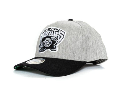 HEATHER GREY/GREY BLACK-POP mitchell and ness memphis grizzlies 110 pinch panel snapback mitchell and ness 194582640713 cap