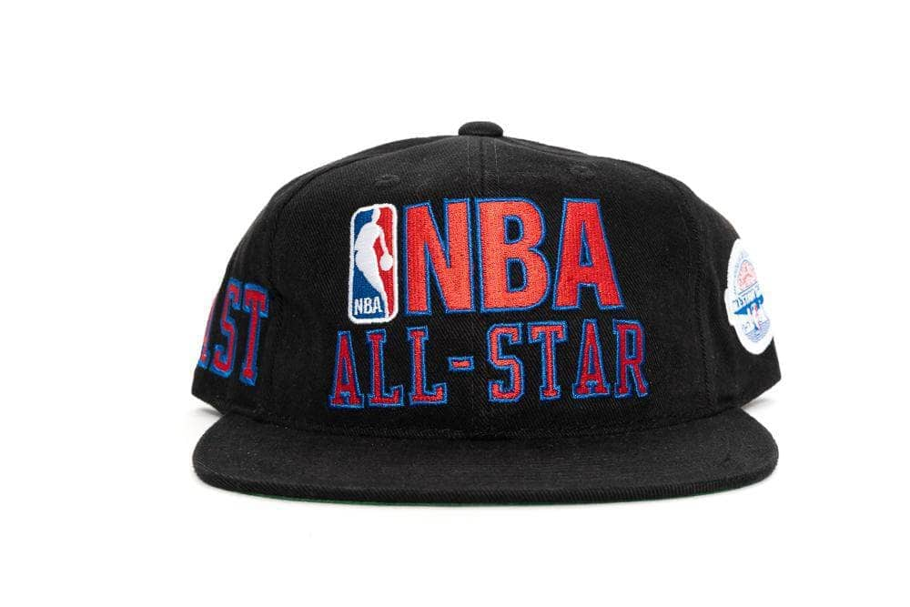 black mitchell and ness nba all star game east snapback mitchell and ness 0194582176557 cap