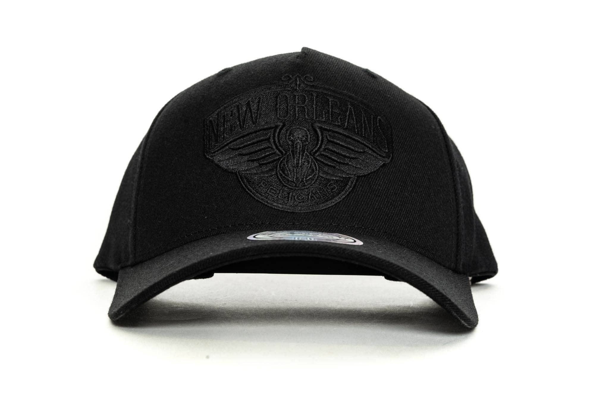 ALL BLACK mitchell and ness new orleans pelicans 110 pinch panel snapback mitchell and ness 5056161682598 cap