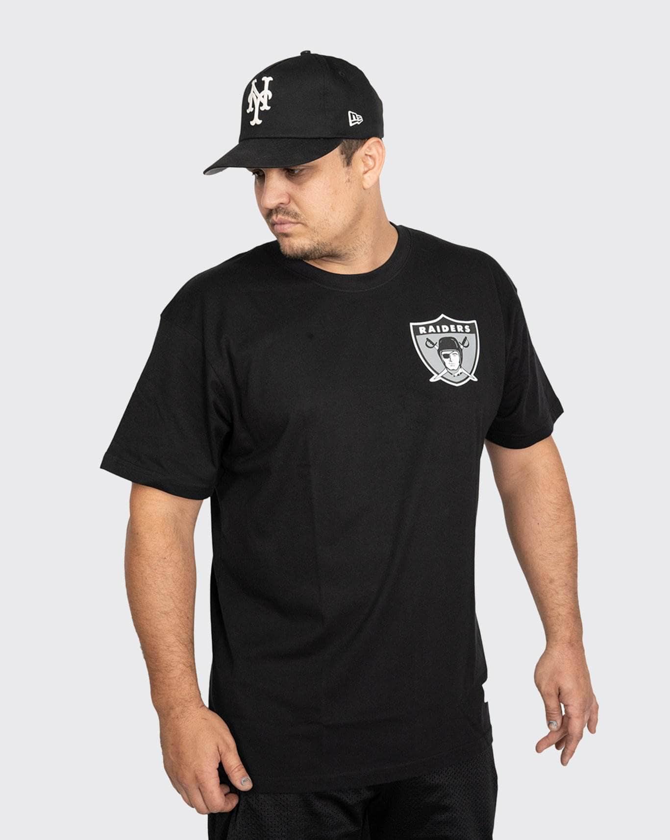 mitchell and ness nfl retro repeat raiders tee mitchell and ness Shirt